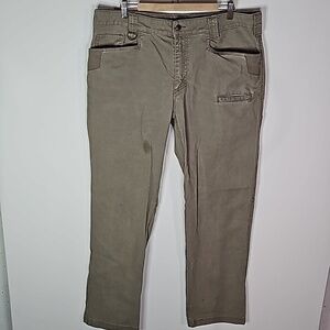 Noble Outfitters 38x36 beige fullflexx hammer drill canvas work pants
